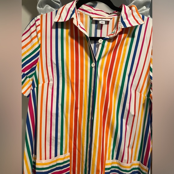 Christopher John Rogers X Target Multi-Colored Striped Dress - Picture 8 of 12